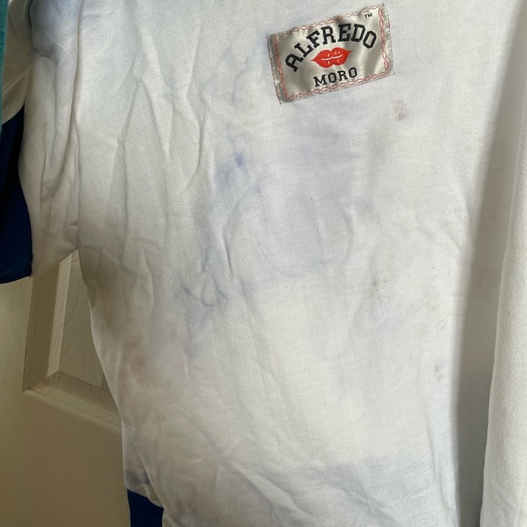 Vintage 80s. RARE Alfred Moro Art Deco Shirt. Medium - Picture 4 of 8